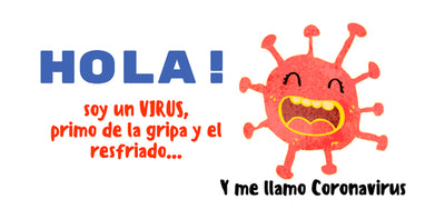 Cuento para hablar del Coronavirus con los niños: "Hola! Soy Coronavirus"