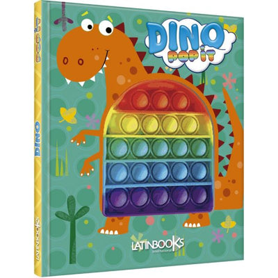 Libro con Pop It - Pop It Dino