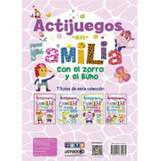 Libro de Actividades Actijuegos en familia - Con el Zorro y el Buho