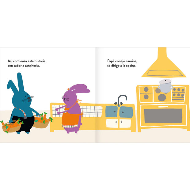 LIBRO A COMER CONEJITOS