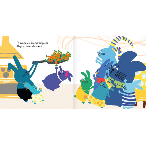 LIBRO A COMER CONEJITOS