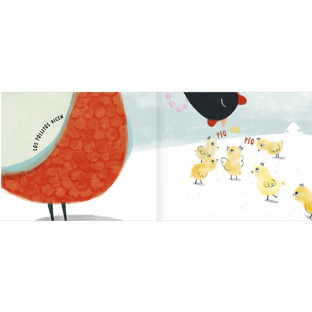 LIBRO LOS POLLITOS DICEN (LIBRO BASADO EN LA CANCIÓN INFANTIL)