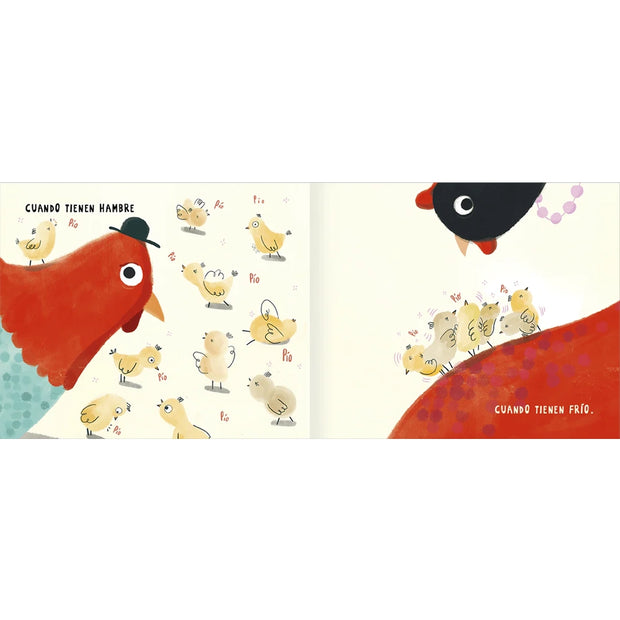 LIBRO LOS POLLITOS DICEN (LIBRO BASADO EN LA CANCIÓN INFANTIL)