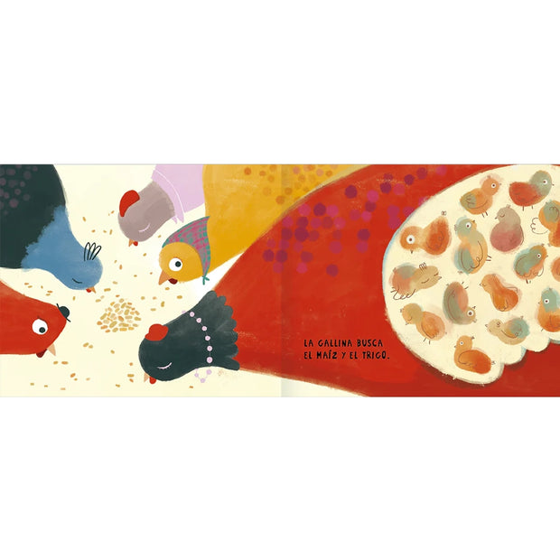 LIBRO LOS POLLITOS DICEN (LIBRO BASADO EN LA CANCIÓN INFANTIL)