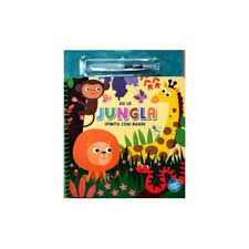 LIBRO PARA PINTAR CON AGUA - MAGIA AL AGUA  JUNGLA