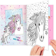 LIBRO PARA COLOREAR CON AGUA MISS MELODY - CABALLOS