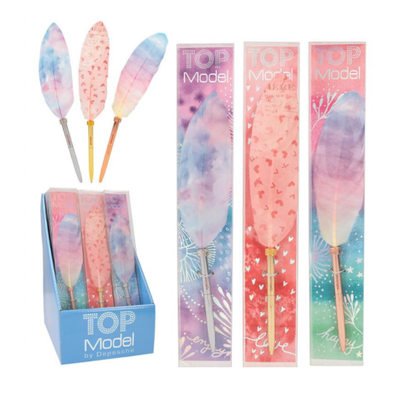 TOP MODEL PLUMA - BLIGRAFO PARA ESCRIBIR - MULTICOLOR