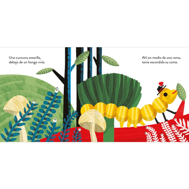 LIBRO UNA CUNCUNA AMARILLA (LIBRO BASADO EN LA CANCIÓN DE MAZAPÁN)