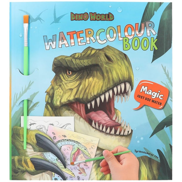 LIBRO PARA COLOREAR CON AGUA - DINOSAURIOS