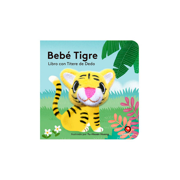 LIBRO Bebé tigre con títere de dedo