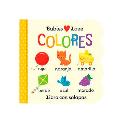 LIBRO Babies Love - Colores