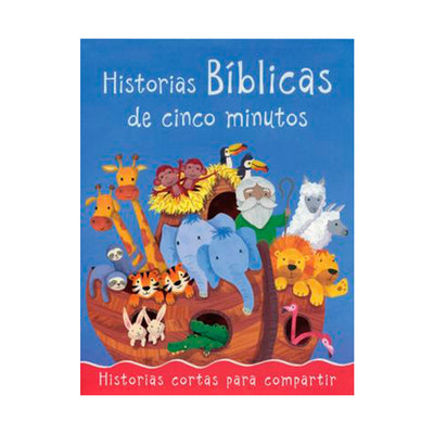 LIBRO HISTORIAS BIBLICAS DE CINCO MINUTOS