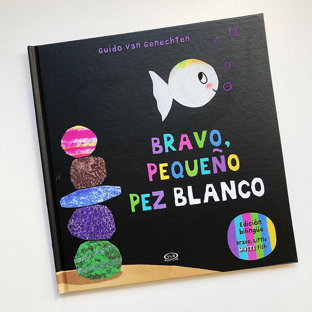 LIBRO Bravo pequeño pez blanco - Edición bilingüe