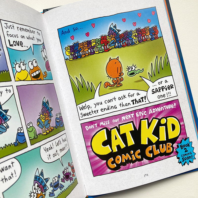 LIBRO Cat Kid Comic Club (vol. 1) – Mi Maleta Kids