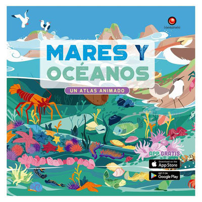 LIBRO Atlas animado - Mares y océano con app
