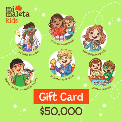 Gift Card $50.000 Mi Maleta Kids