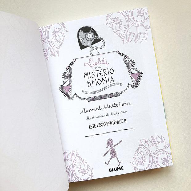 LIBRO Violeta y el misterio de la momia