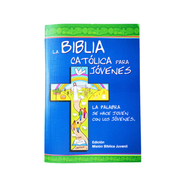 LIBRO Biblia Católica para jóvenes Editorial Verbo Divino 13 X 18 cm (tapa rústica)