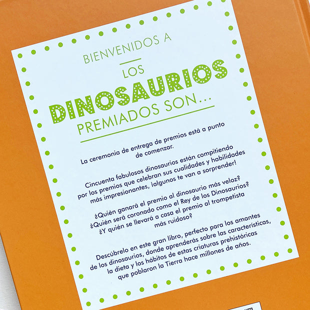 LIBRO Los dinosaurios premiados son