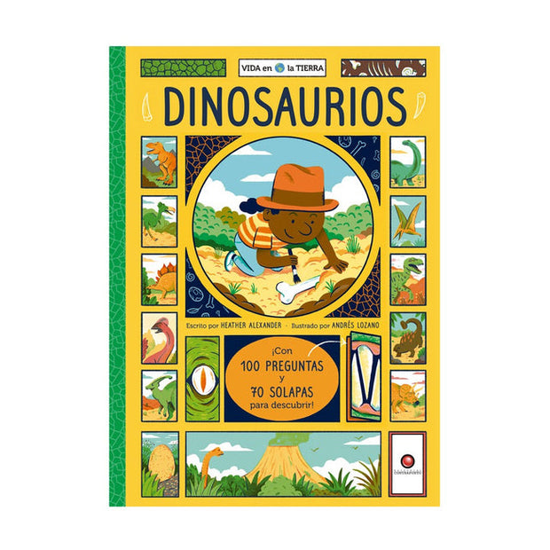 LIBRO Dinosaurios - Colección vida en la tierra