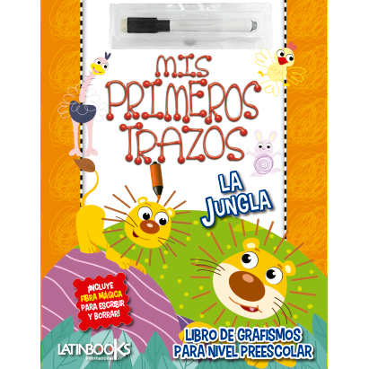 LIBRO Mis primeros trazos - La jungla