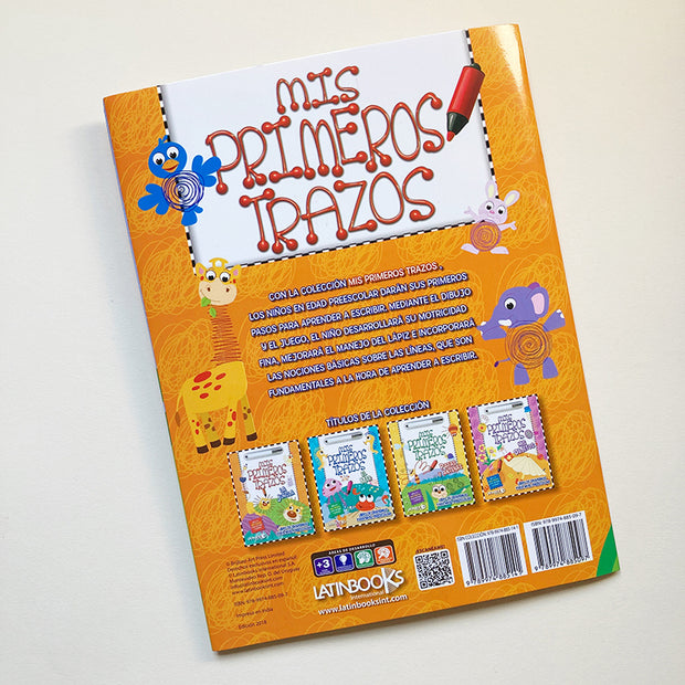 LIBRO Mis primeros trazos - La jungla